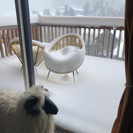 Appartement Aux Pieds Des Pistes De Ski Laveissière Esterno foto