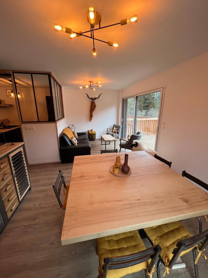 Appartement Aux Pieds Des Pistes De Ski Laveissière Esterno foto