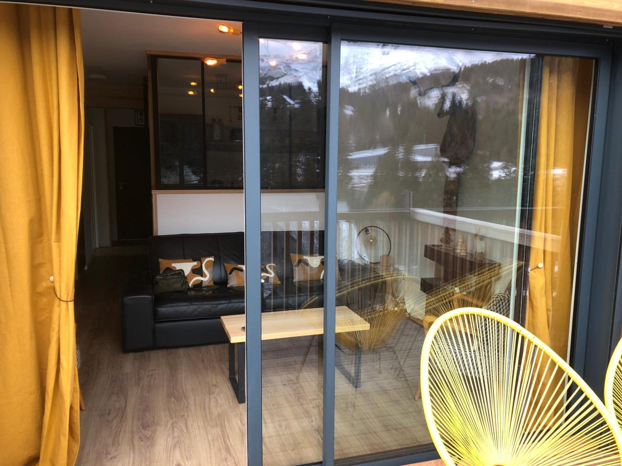 Appartement Aux Pieds Des Pistes De Ski Laveissière Esterno foto