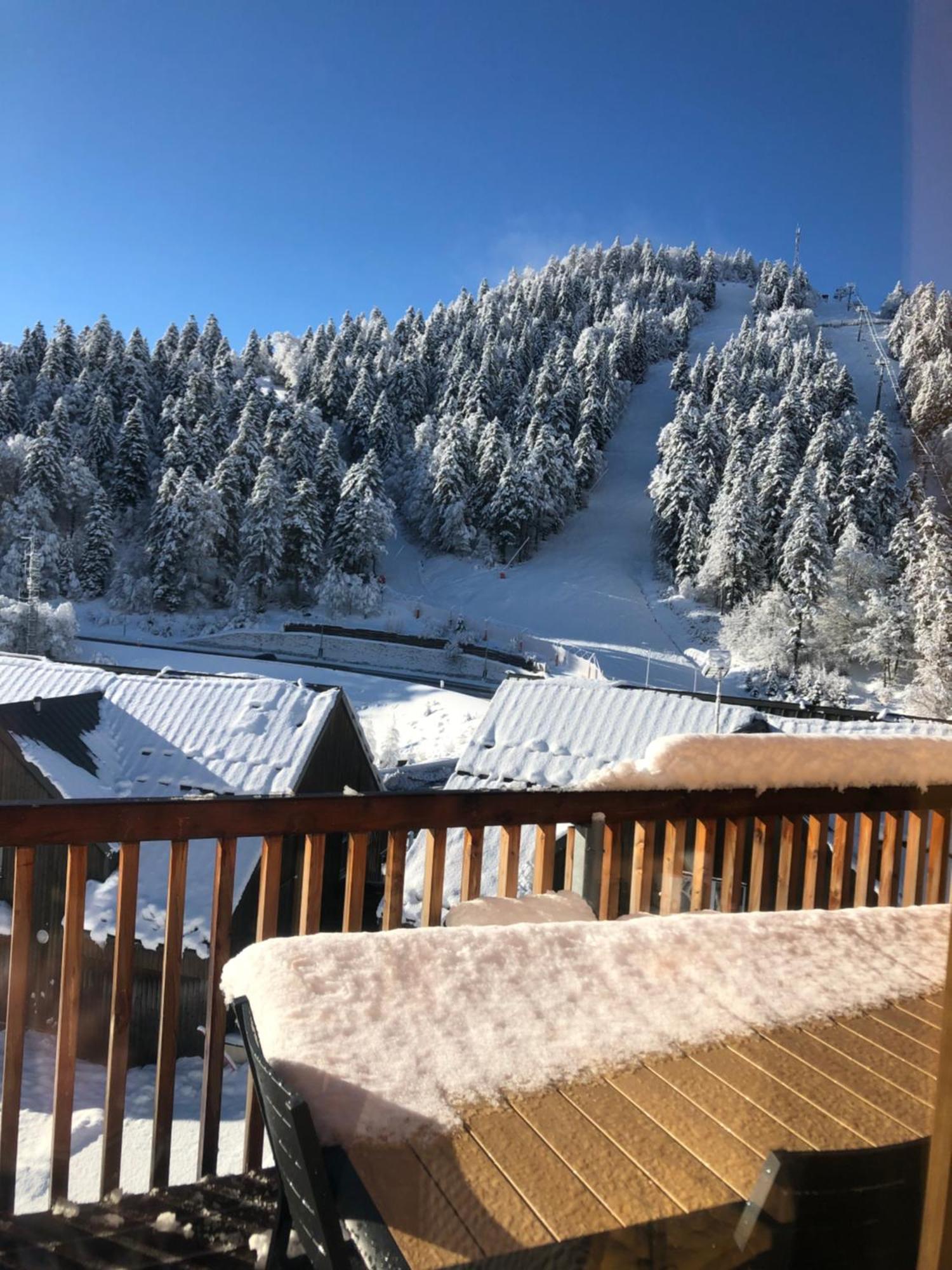 Appartement Aux Pieds Des Pistes De Ski Laveissière Esterno foto